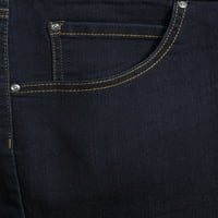 Terra & Sky Women's Plus Size 5 džepova na traper kratke hlače