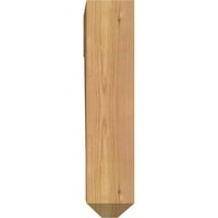 Ekena Millwork 1 2 W 16 D 16 H Olimpijski obrtnik glatki nosač, zapadni crveni cedar