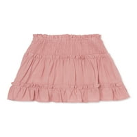 Wonder Nation Girls Smacked Skirt, 2-pack, veličine 4- & Plus