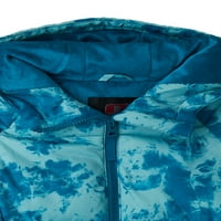 Swiss Tech Girls Winter Puffer jakna s haubom, veličine 4- & Plus