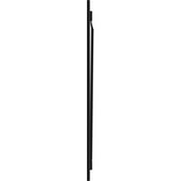 1 8 90 PVC troslojne rolete s letvicom u obliku slova i letvicom u obliku slova, Crna