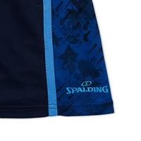 Spalding Boys Mesh Basketball Active Shorts Pack, veličine 4- HUSKY