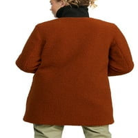 Ženski dugi kaput od vune od šerpe