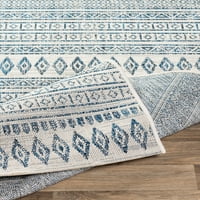Umjetnički tkalci eagean orijentalni vanjski tepih, traper, 4'3 5'11