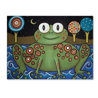 Zaštitni znak likovna umjetnost 'noćna žaba' platno umjetnost Karla Gerard