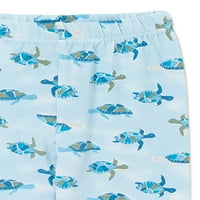 Spavaj na It Bay Boy & Toddler Boy tijesno fit pidžama set s čarapama, veličine 12m-4T
