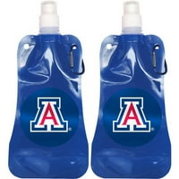 Oz Arizona Wildcats sklopivi set boca za vodu, 2pk