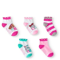 Djevojka za bebe djevojke Skye četvrtine čarapa, 5-pack