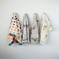 Kreativni koo-op 40 l 32 w pamuk pleteni deka s zeko
