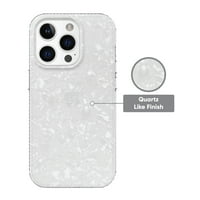 onn. Futrola za bijeli biser za iPhone Pro