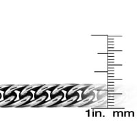 Obalni nakit od nehrđajućeg čelika Antikvarni kubanski lanac veze