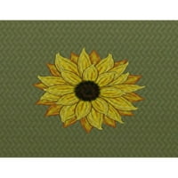 Kućni tepih s cvjetnim printom od 2' 3' cvijeća