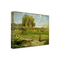 Zaštitni znak likovne umjetnosti 'Giverny' Canvas Art by Pissarro