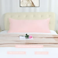 Jedinstvene ponude egipatski pamučni patentni zatvarač dugački jastuk za tijelo ružičasto 20 72