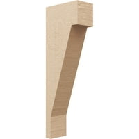 Ekena Millwork 5 W 10 D 30 H serija Thin Burlington grubi cedar drvena zgloba drvenaca Corbel, primed tan