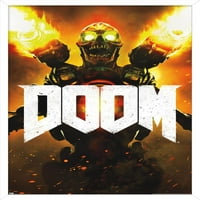 Doom - Revenant Wall Poster, 22.375 34 uokviren
