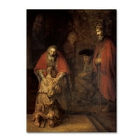 Zaštitni znak likovna umjetnost 'Povratak platnenog platna za sina Rembrandt