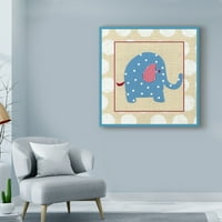 Zaštitni znak likovna umjetnost 'Katherines Elephant' Canvas Art by Chariklia Zarris