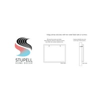 Stupell Industries Alexa, napravite frazu rublja Moderna minimalna tipografija, 20, dizajnirana po slovima i obloženim