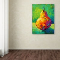 Zaštitni znak likovna umjetnost 'Pear v' platno umjetnost Marion Rose
