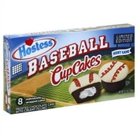 Domaćica čokoladnih bejzbol cupcakes 8ct
