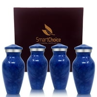 Set SmartChoice Keepsake Cremation urna za ljudski pepeo - ručno izrađene pogrebne spomen -memorijalne mini urne