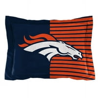 Denver Broncos set Comforter, blizanac, dizajn nacrta, boje tima, poliester, set