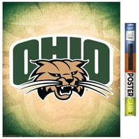 Collegiate - Sveučilište Ohio Bobcats - Logotip Premium poster i paket za plakate