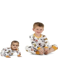Kikiriki Baby & Toddler Boys & Girls Halloween Sleepwear, 2-komad, veličine 12m-5T