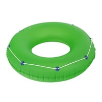 Sunsplash vinil za plivanje na napuhavanje s konopcem s plovnim bazenom, zeleno