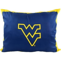 Planinari West Virginia 20 28 Potpuno napunjeni jastuk velikog logotipa