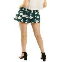 Jedinstvene ponude ženskog elastičnog struka Cvjetne kratke hlače na ljetnoj plaži