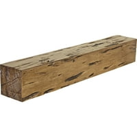 Ekena Millwork 4 H 6 D 72 W Pecky Cypress Fau Wood Kamin Mantel, Premium star