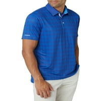 Muški polo za golf s printom u rasponu od 9 do 3 inča