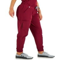 Hanes Comfortfit Stretch Women's Plus Plus Jogger Scrub hlače