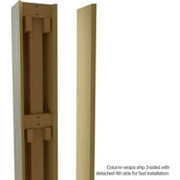 Stolarija od 16 ručno izrađena od drveta od 16' 5 ' ručno izrađena od drveta bez konusnog četvrtastog stupa s željeznim