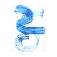 Bellissimo Art 'Blue Swish III' platno umjetnost