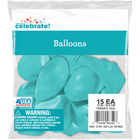 Način da proslavi CT. 12 obični baloni za teal