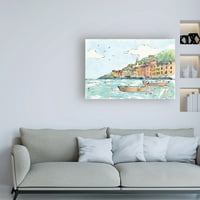 Zaštitni znak likovna umjetnost 'Portofino I' Canvas Art by Anne Tavoletti