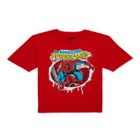 Marvel Boys Spider-Man City Slinger grafička majica, veličine 4-18