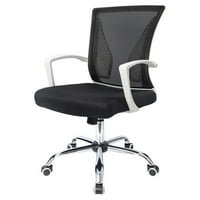 Mesh Mid Back Office stolica ergonomska izvršna predsjednica s lumbalnom podrškom i naslonom za ruke