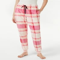 Joyspun ženske plišane hlače za spavanje, veličine S do 3x