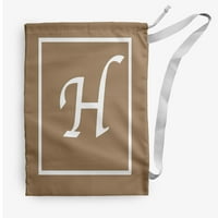 Jednostavno Daisy Classic Monogram H torba za pranje rublja