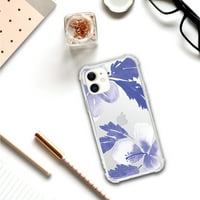 Essentials iPhone mini futrola za telefon, hibiscus plava
