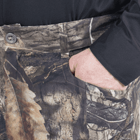 Mossy Oak muški flit obložen lovačkim gaćicama, DNK zemlje mahovine, veličine xx
