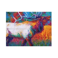 Zaštitni znak likovna umjetnost 'horus elk' drvena zidna umjetnost umjetnosti Marion Rose
