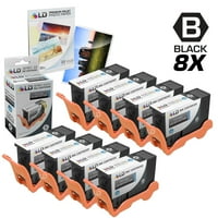 Kompatibilna serija Dell 331- Set crnih spremnika za V525W i W725W S + Free od LD Photo Paper