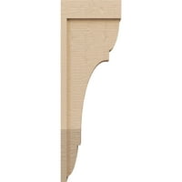 Ekena Millwork 5 W 10 D 30 H serija Thin Bryant Grubo cedar drvene zgrade od drveta Corbel, primed tan