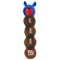Kućni ljubimci Prvi NFL New York Giants Mascot Dog Toy - licencirani mekani pliša