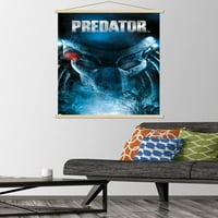Predator - plakat za umjetnički zid s drvenim magnetskim okvirom, 22.375 34